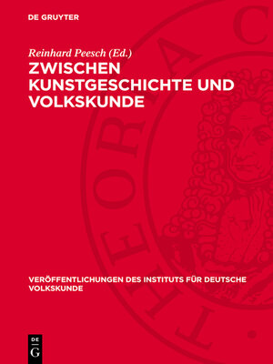 cover image of Zwischen Kunstgeschichte und Volkskunde